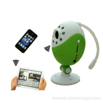 P2p WiFi Camera Baby Monitor with Memory Card Recording and Support iPhone, Android Phone